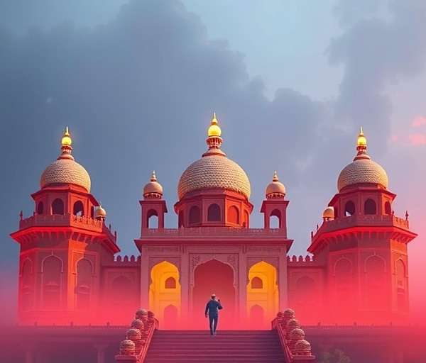 North Indian version of Sanctum Sprint with Hindi and Punjabi temple themes